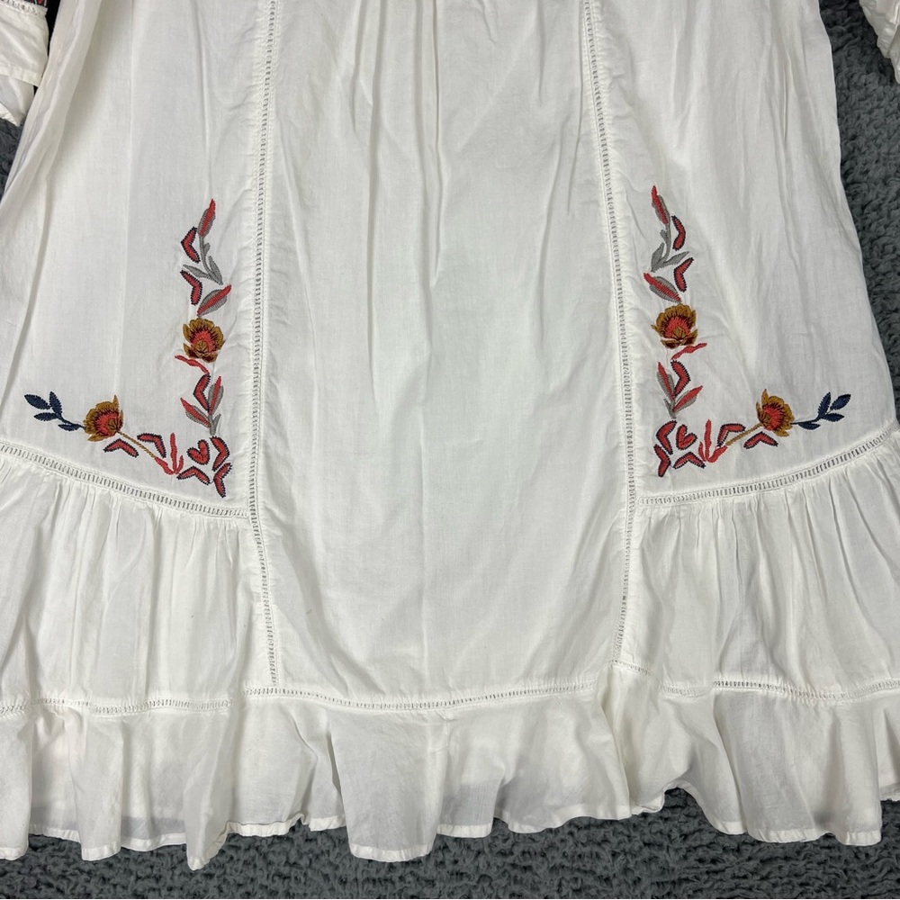 🛑 SOLD 🛑 Free People Womens Large Pavlo Embroidered Shift Dress Bohemian - Picture 12 of 16
